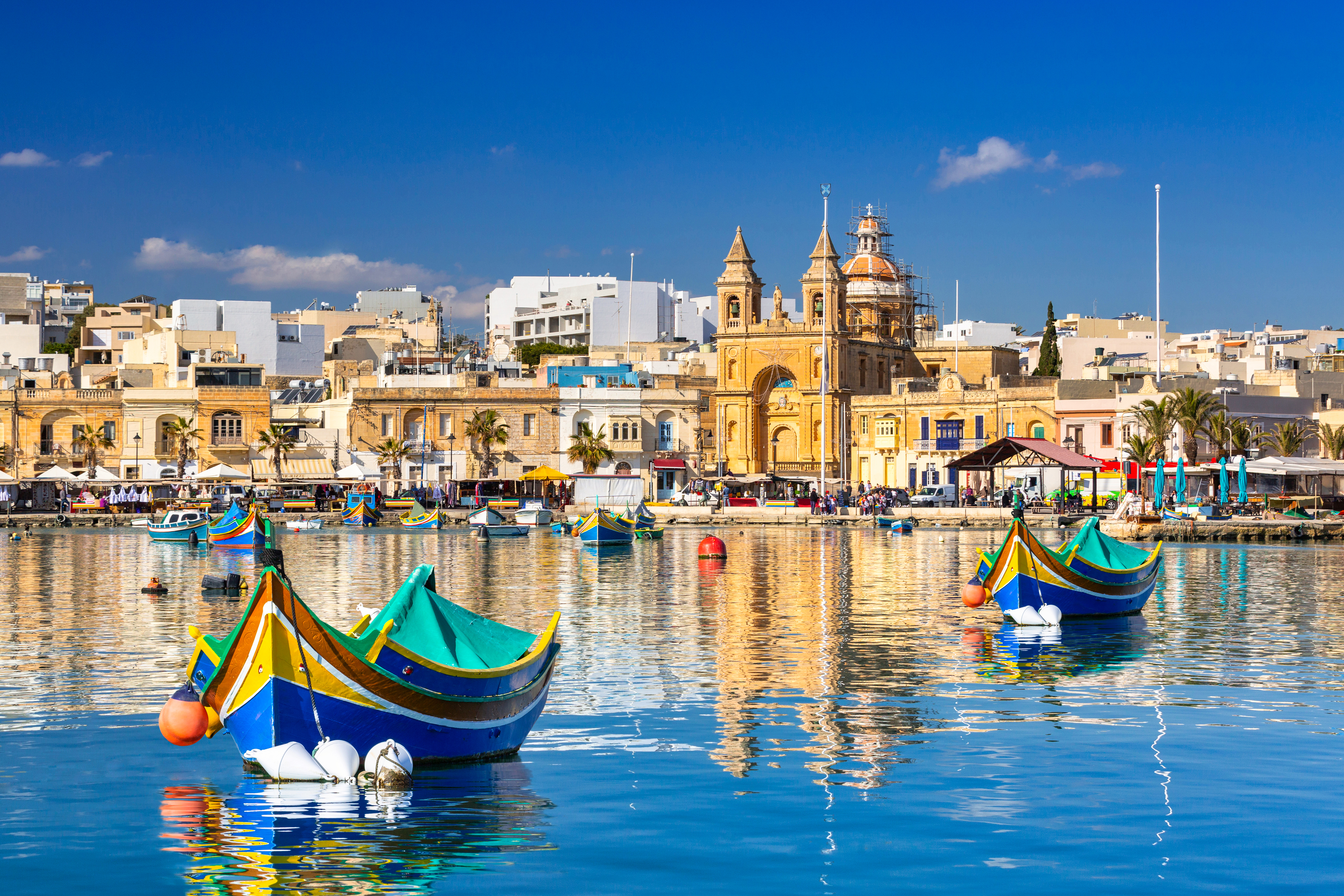 Village of Marsaxlokk, Malta